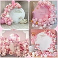 thumbnail image 7 of YANSION Pink Balloon Garland, Light Pink and White Balloon Arch Kit with Pink Confetti Matte Rose Gold Balloons Party Decorations for Girls Women Birthday Wedding Baby Shower, 7 of 7