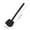 Black, variant on 19" Long Handle Grill Brush,Steel Wool Scrubber,Safe Bristle Free Stainless Steel BBQ Cleaner with Heavy Duty Scrubber Pad,Steel Scrubber for Dishes,Cast Iron,Pots,Pans,Grills and Sinks