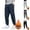 Navy, variant on Zylanna Mens Fleece Sweatpants with Pockets, Baggy Drawstring Elastic Waist Warm & Comfy Joggers for Men Navy