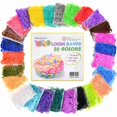 thumbnail image 1 of Kit de recarga de bandas elásticas INSCRAFT Loom Bands 12750 piezas con Acc, 1 of 7