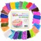 thumbnail image 1 of Kit de recarga de bandas elásticas INSCRAFT Loom Bands 12750 piezas con Acc, 1 of 7