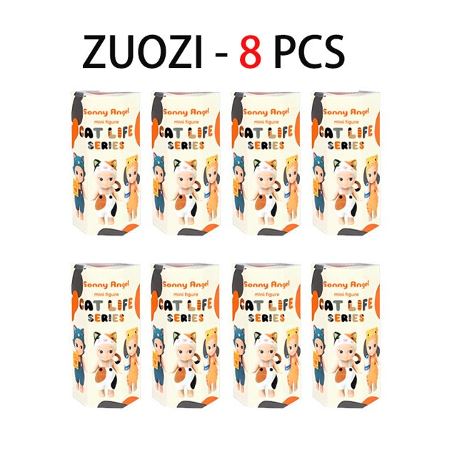 Anime engel Schattige pop Dromen zithouding Serie Minifiguren Ornamenten Poppen Fans Kinderen Kerst Verjaardagscadeau