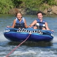 thumbnail image 6 of Airhead Mach 2 Two-Person Towable Boat Tube Float, Heavy-Duty Nylon, Blue, 6 of 6