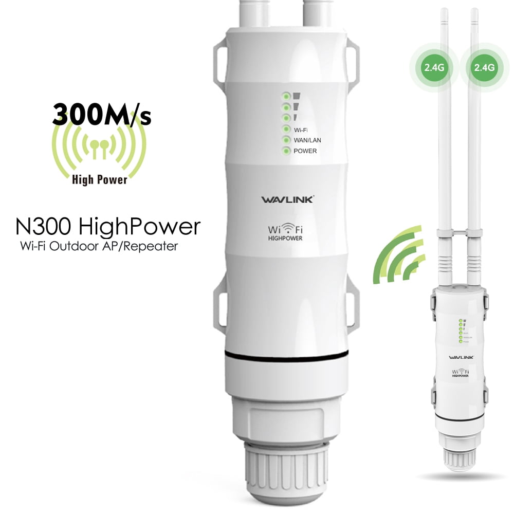 Wavlink WiFi Repeater WiFi Extender Outdoor 2 4G 300Mbps CPE Access