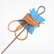 thumbnail image 5 of Anzuelo de pesca de tortuga, línea trenzada, aparejos de pelo, línea de anzuelo doble con Pin de soporte para el suelo, 5 of 5
