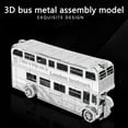 thumbnail image 1 of HOZADOIE Saturn Planet Crystal Puzzle Home Essentials Metal Assembled Models DIY Puzzles Bus Model Desktop Decoration, 1 of 8