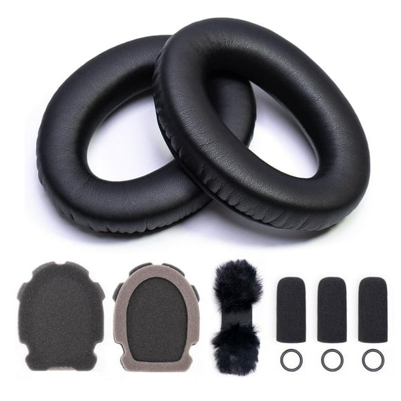 Kit de almohadillas para auriculares Renew Kit, micrófono, parabrisas, diadema Bose A20 X A10