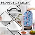 thumbnail image 4 of HELLHERO Floral Pattern Design Fitted Kitchen Blender Dust Covers for Kitchen Counter Polyester, Elastic, Stylish, 4 of 6