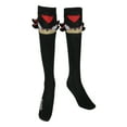 thumbnail image 4 of Sonic The Hedgehog Women's Shadow Character Design Adult Novelty Knee High Socks Shoe Sizes 5-10, 4 of 5