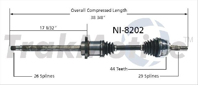 nissan altima axle
