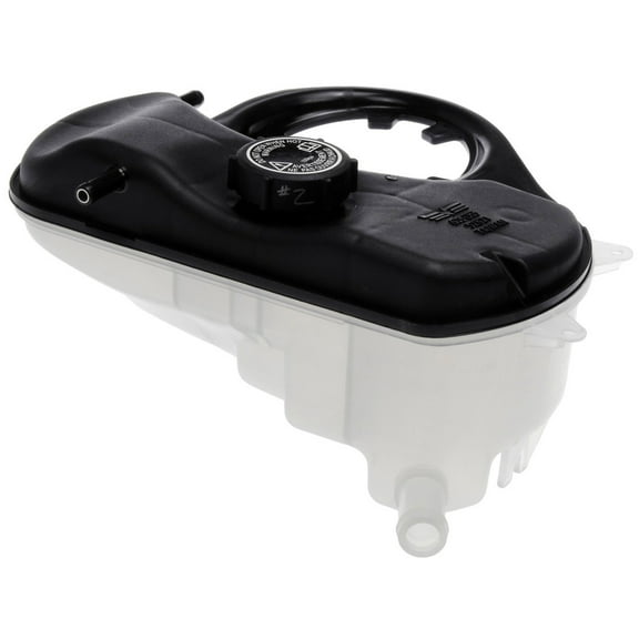 Dorman 603-085 Front Engine Coolant Reservoir for Specific Jaguar Models, Black/White