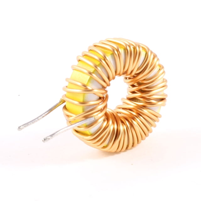 100uH 33mOhm 5A arrollamiento de hilo de bobina Toroide Inductor con núcleo de ferrita