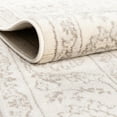thumbnail image 5 of Rugs.com Charlotte Collection Rug – 5 Ft Square Ivory Low-Pile Rug Perfect For Living Rooms, Kitchens, Entryways, 5 of 8