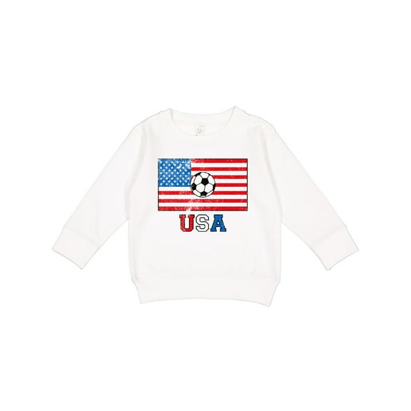 Inktastic USA Soccer Toddler Sweatshirt