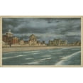 thumbnail image 2 of Unknown 18x13 Black Ornate Wood Framed with Double Matting Museum Art Print Titled - Atlantic City, NJ- VII, 2 of 4