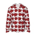 thumbnail image 2 of Lsque Cute Red Crab UPF 50+ Lightweight Sun Protection Men's Women's Long Sleeve Shirt, Hoodie Performance -X-Large, 2 of 9