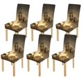 thumbnail image 1 of Funda protectora para silla de dinosaurio ABPHQTO World juego de 6, 1 of 4