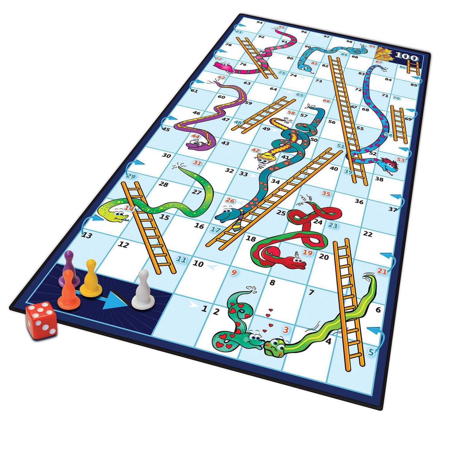Editions Gladius Snakes And Ladders, A board game for all ages!