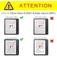 thumbnail image 2 of Funda Fintie - Soporte para Kobo Libra Colour (2024) y Libra 2 (20), 2 of 9