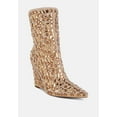 thumbnail image 2 of Trend Titan Diamante Slim Wedge Heel Boots, 2 of 10