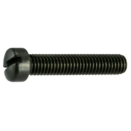 

#10-32 x 1 Black Oxide Slotted Fillister Head Gun Screws (4 pcs.)