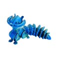 thumbnail image 3 of Estatuilla de Animal Strade Fareast Limited Ardilla de Cola Larga 3D Decoración Única Rojo 20 cm x 8,5 cm, 3 of 8