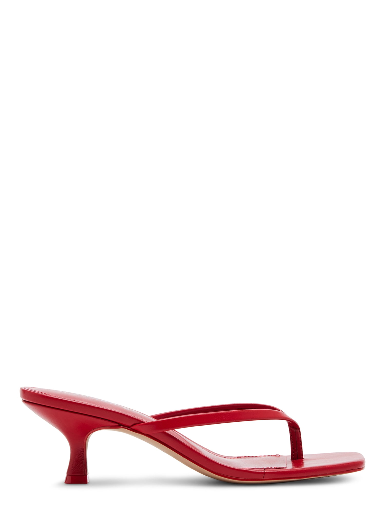 Madden Girl Women's Charlene Thong 2 inch Kitten Heel Sandal