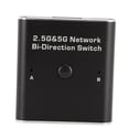 thumbnail image 1 of 2.5G 5G  Bidirection Switch, 2 Port RJ45 1 in 2 Out 2.5G 5G  Switch Physical Isolation  for Computer, 1 of 7