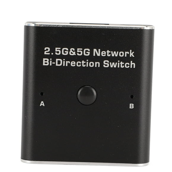 2.5G 5G  Bidirection Switch, 2 Port RJ45 1 in 2 Out 2.5G 5G  Switch Physical Isolation  for Computer