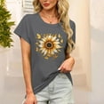 thumbnail image 2 of Fall Pohista Womens Tops Dressy Casual Fitted Womens T Shirts Blouses for Women Casual Tops for Women Short Sleeve order Fashion Gifts, 2 of 6