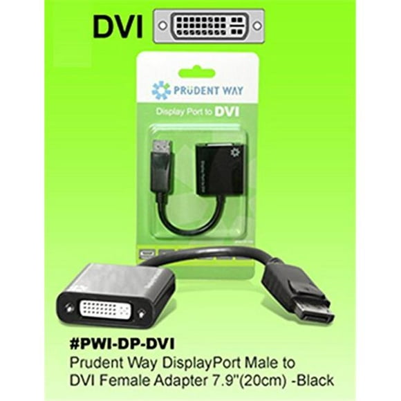 Prudent Way  Adapter DVI Display Port For Windows