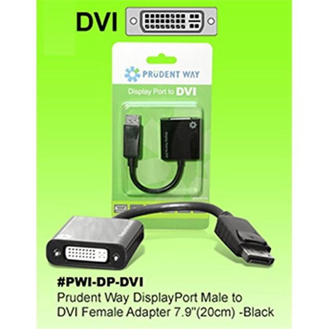 Prudent Way Adapter DVI Display Port For Windows