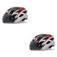 thumbnail image 4 of Casco de bicicleta Wosthever montaña ajustable plateado y rojo Tamaño libre 2Conjunto, 4 of 6
