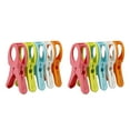 thumbnail image 1 of 10pcs Plastic Windproof Quilt Clamps Clothing Non-slip Clips (Random Color), 1 of 8