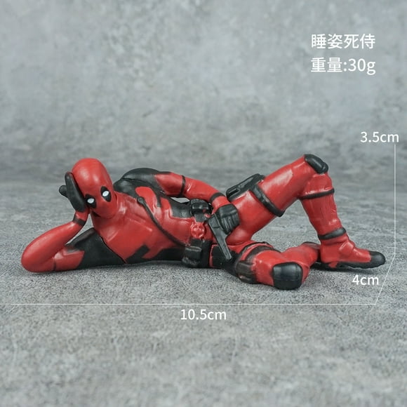 Deadpool & Wolverine Action Figure 6styles Marvel Deadpool Model Trooper Prone Doll Heroes Collection Ornaments Movie Decoration