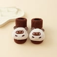 thumbnail image 2 of Boys Girls Socks Soft Warm Mid Crew Toddler Socks Winter Fall Learning To Walk, 2 of 3