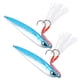 thumbnail image 2 of 2 señuelos de pesca con ojos de simulación 3D, señuelos de pesca tipo crankbait para lubina, trucha, lucio, Swimbait, azul, 2 of 14