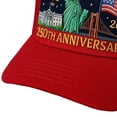 thumbnail image 6 of Lispipm Baseball Caps for Women Men 250 Anniversary USA Hat Patriotic Embroidered Hats Outdoor Sun Cap for All Season Red, 6 of 7