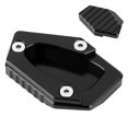 thumbnail image 1 of Qiilu Motorcycle Kickstand Extender Foot Anti-Slip Side Stand Extension Pad Support Plate Extension Pad Fit For STREET TWIN 16-19, 1 of 8
