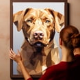 thumbnail image 6 of Thuan Chesapeake Bay Retriever Art Funny Dog Canvas Wall Art Watercolor Animal Cute Puppy Painting Canvas Prints for Farmhouse Kitchen Bedroom Bathroom Decor Framed and Ready to Hang, 6 of 6
