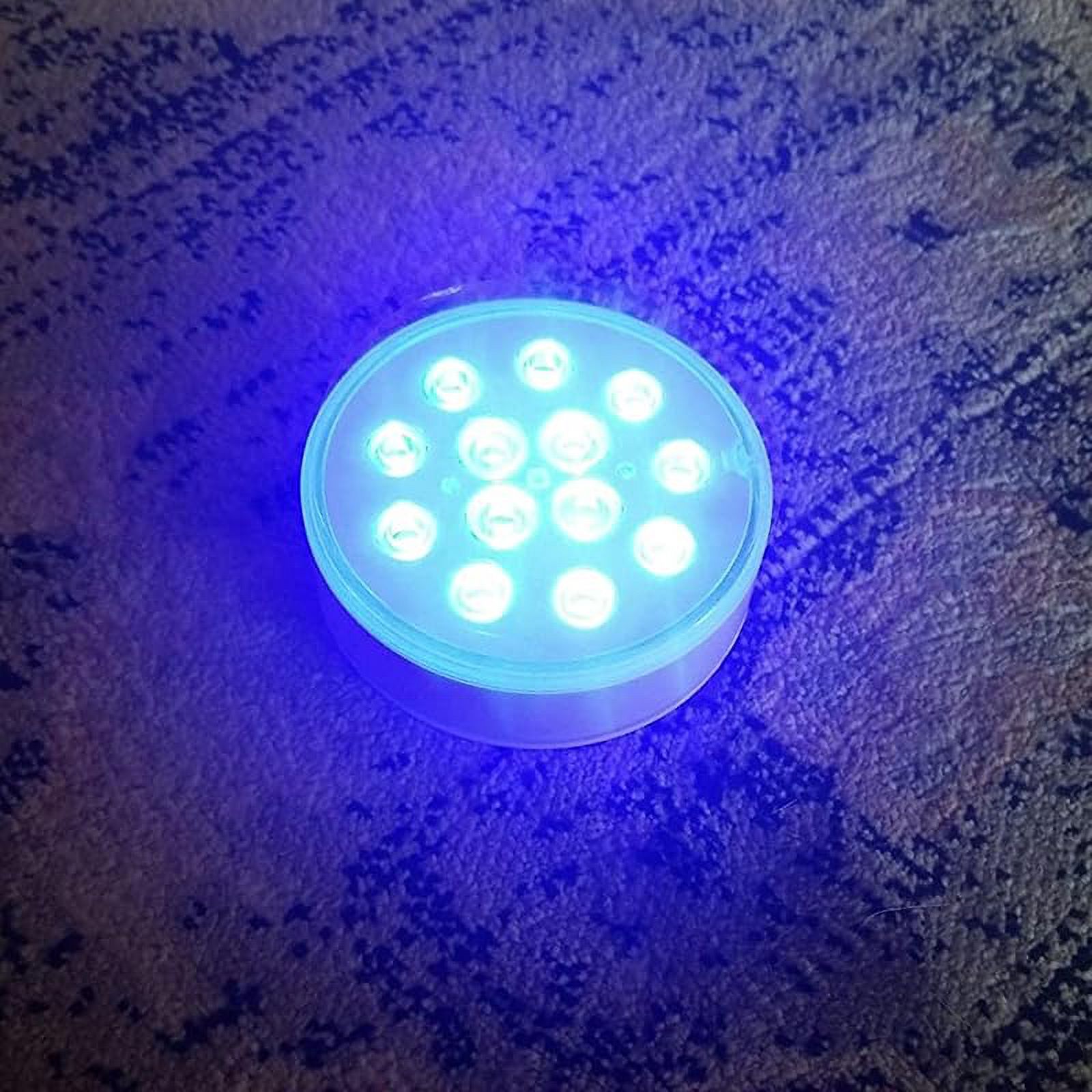 Pool Lights, Upgraded Rechargeable Submersible LED Lights with Remote IP68 Waterproof 16 Colors Hot Tub Underwater Pool Lights for above Ground Inground Pool, Bath, Party, Vase 2 Pack