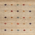 thumbnail image 1 of Ahgly Company Machine Washable Indoor Square Contemporary Peru Brown Area Rugs, 5' Square, 1 of 7