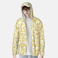 thumbnail image 4 of Sigee Banana Print UPF50+ Men's Sun Protection Hoodie Shirt SPF UV Shirt Long Sleeve Fishing Outdoor Lightweight, S-3XL, 4 of 9
