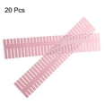 thumbnail image 3 of Uxcell 20 Pcs Organizador de Separador de Cajón de Plástico Ajustable para Ropa Interior, Cinturón, Bufanda, Calcetines, Rosa, 3 of 6