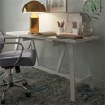 thumbnail image 2 of Allora Contemporary Computer Desk in White, 2 of 6