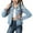 Light Blue, variant on SGMVNU Kids Boys Girls Fall Winter Jacket Distressed Denim Jacket For Girls With Notched Collar Outerwear For Teen Girls And Preteen Casual Coat(Size 7-8 Years, Blue)