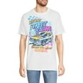 thumbnail image 4 of Humor Men's & Big Men's Street Racing and American Thunder Graphic T-Shirts, 2-Pack, 4 of 6