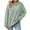 Mint Green, variant on purcolt Womens Ribbed Knit Hooded Sweaters Long Sleeve Lightweight Drawstring Oversized Hoodies Fall Pullover Sweatshirts with Kangaroo Pocket