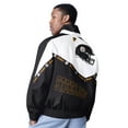 thumbnail image 2 of Men's Pro Player White/Black Pittsburgh Steelers Tape II Lightweight Full-Zip Jacket, 2 of 2