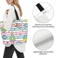 thumbnail image 3 of Naloa Space Doodle Tote Bag for Women Large Capacity Shoulder Bag for College Work Travel Shopping, 3 of 8
